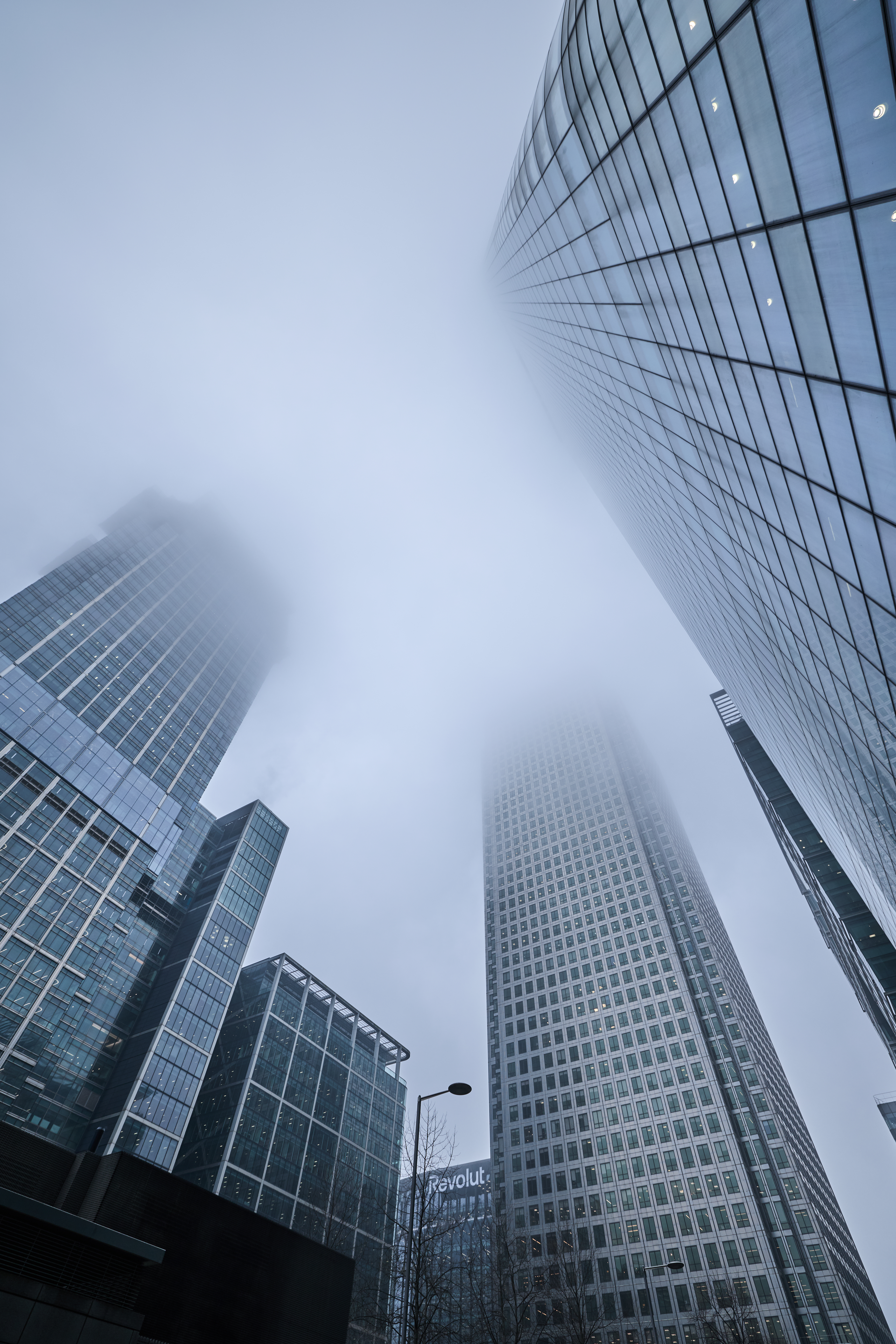Canary Wharf: Disappearing towers