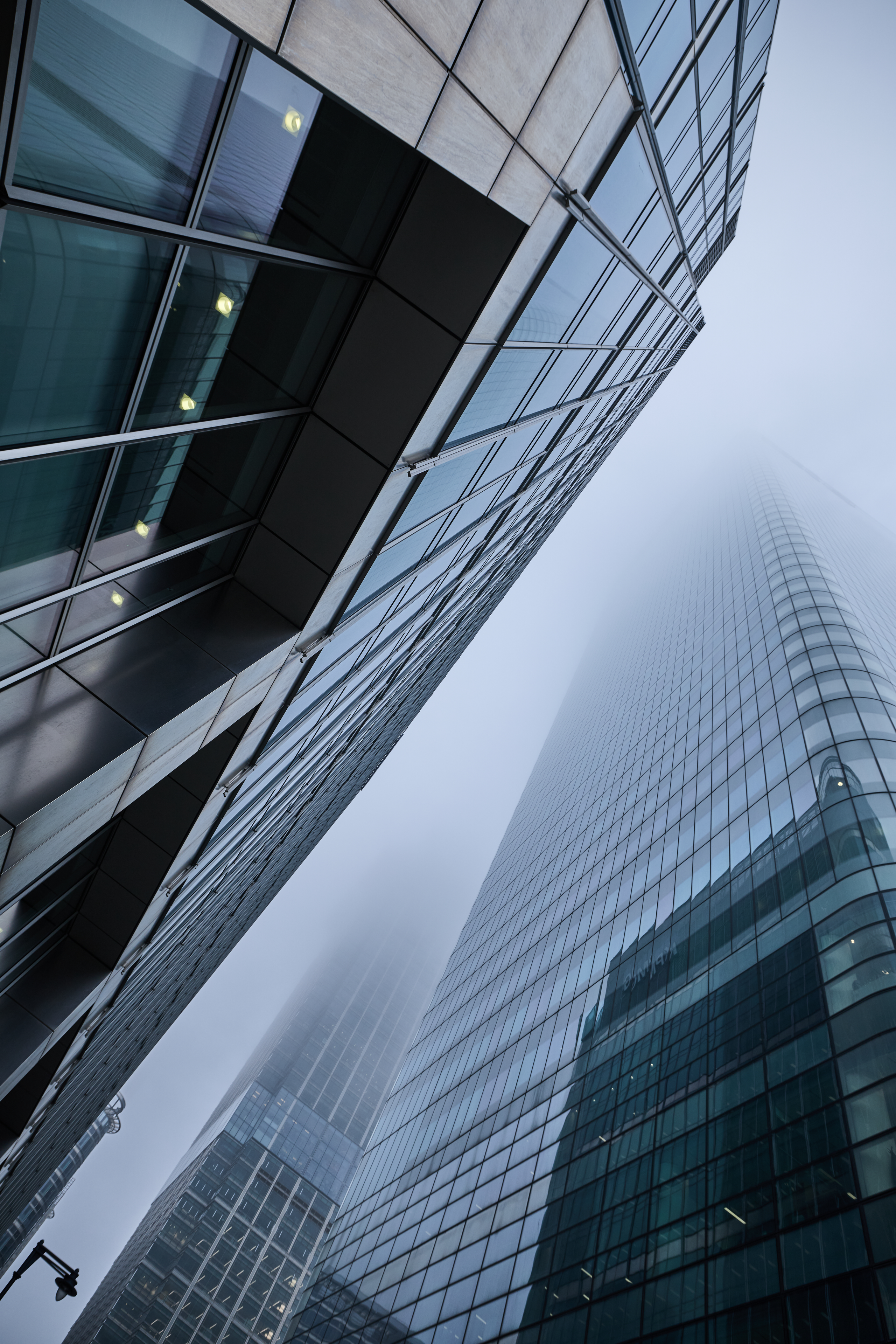 Canary Wharf: The lamp post