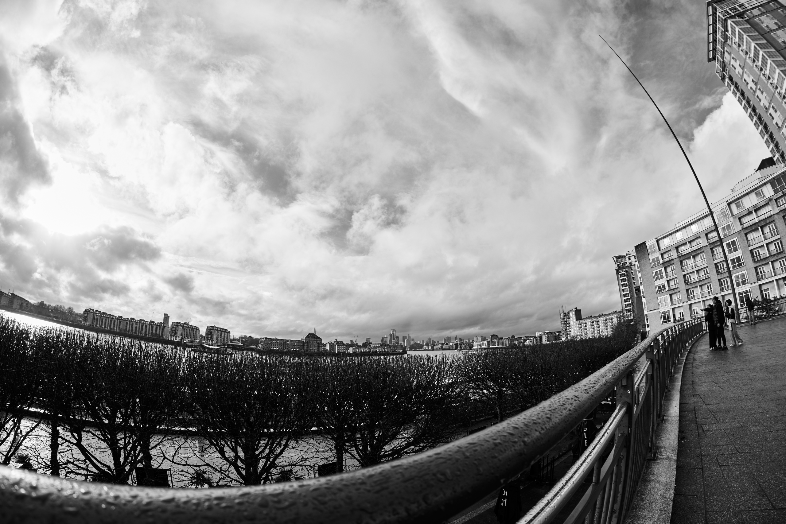 CW walk — pier view