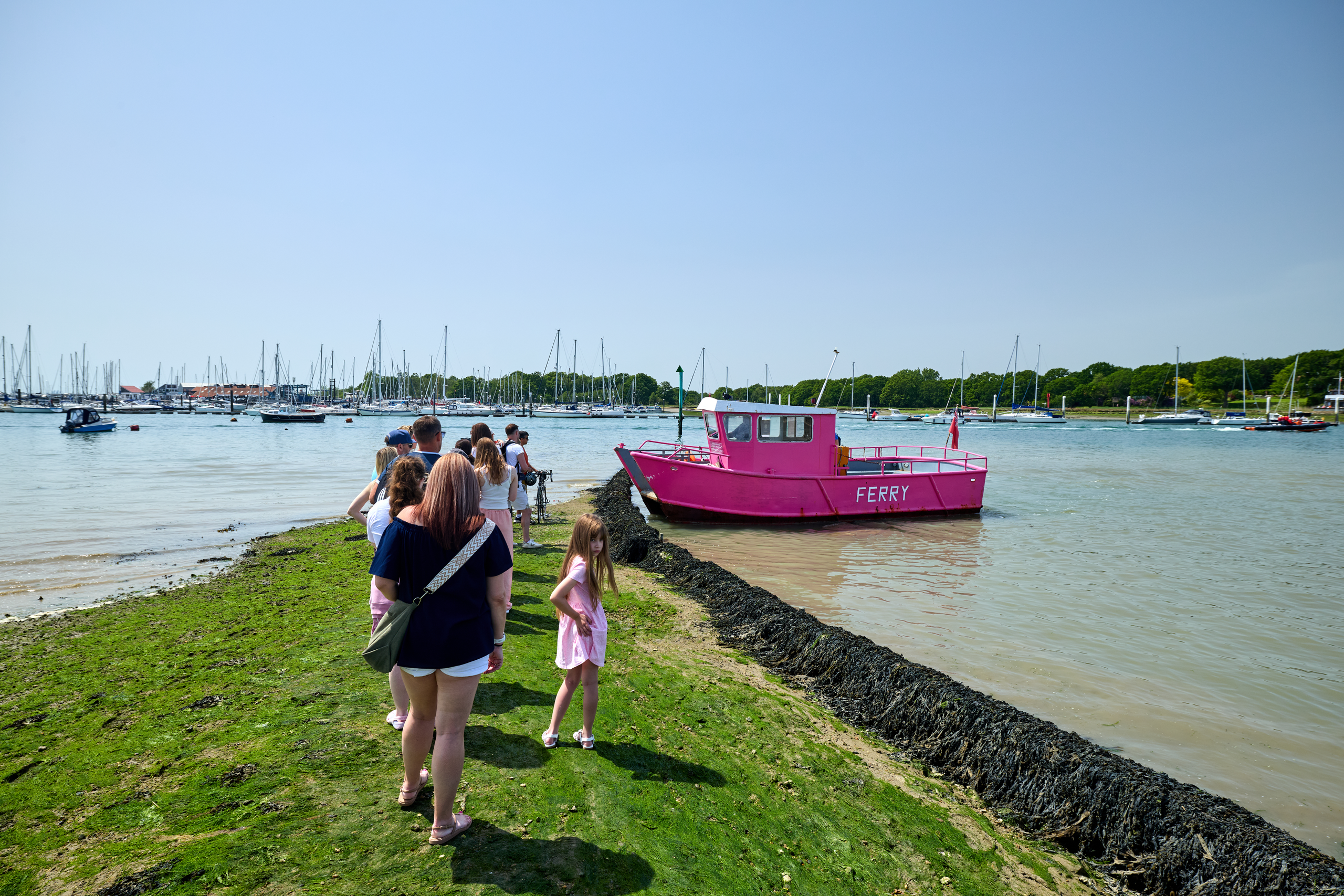 Hamble Warsah Pink Ferry