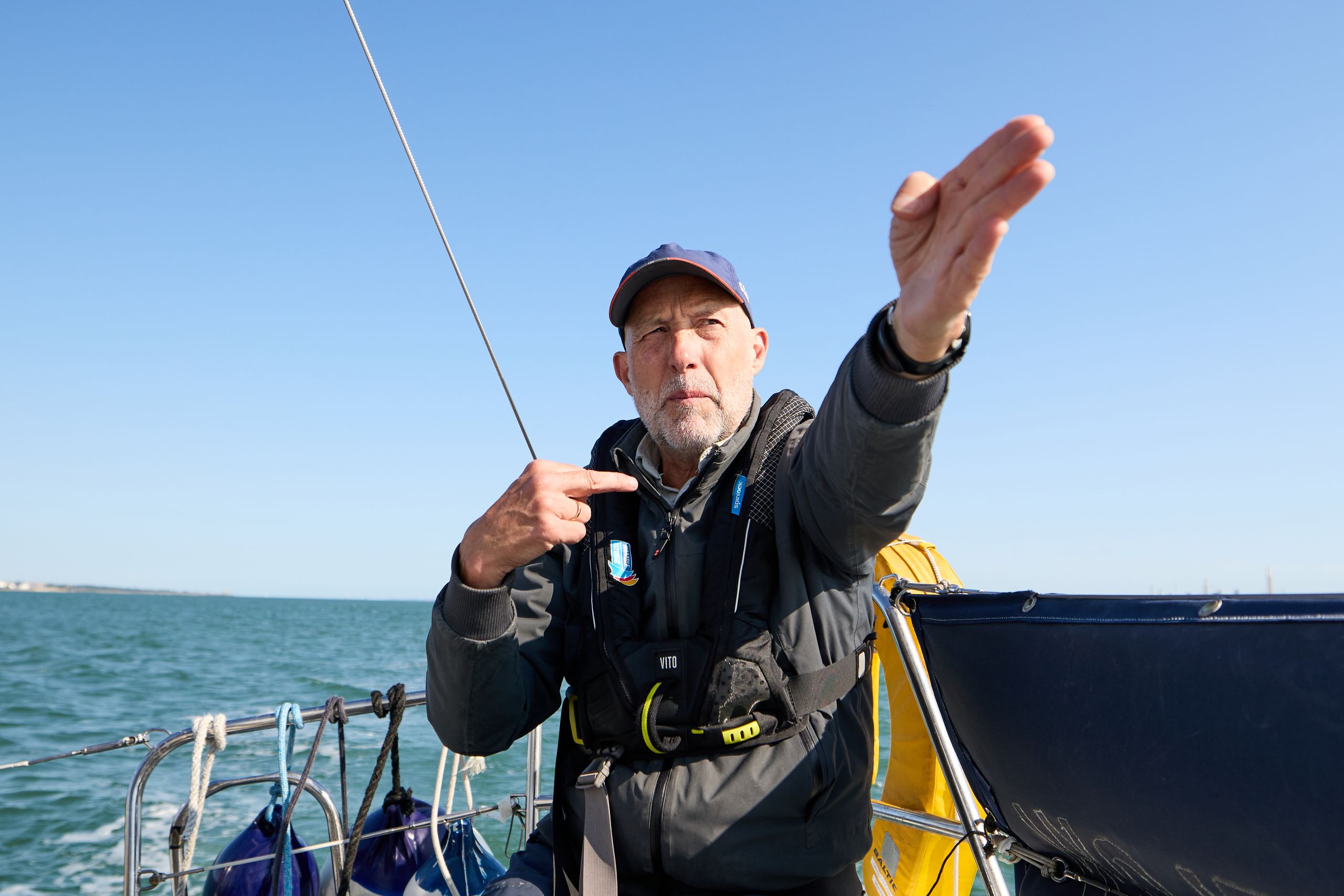 John, a sailing instructor